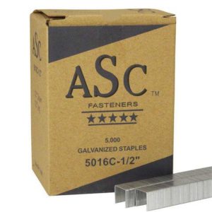 ASC 5016-C 1/2" Galvanized Wide Crown Staple