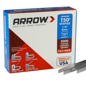 T50 1/4 Arrow Staples