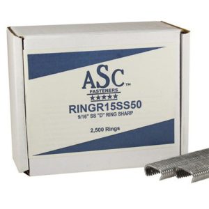 RINGR15SS50 ASC Hog Rings